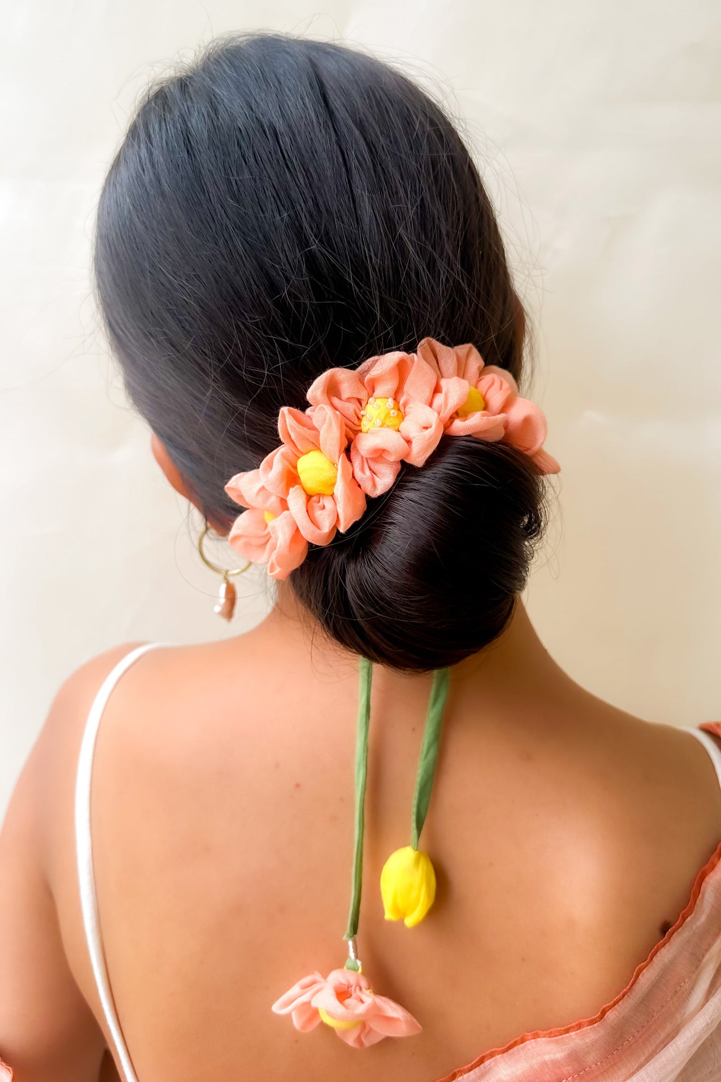 gajra, hair wreath,hair accessories, Floral hair accessories