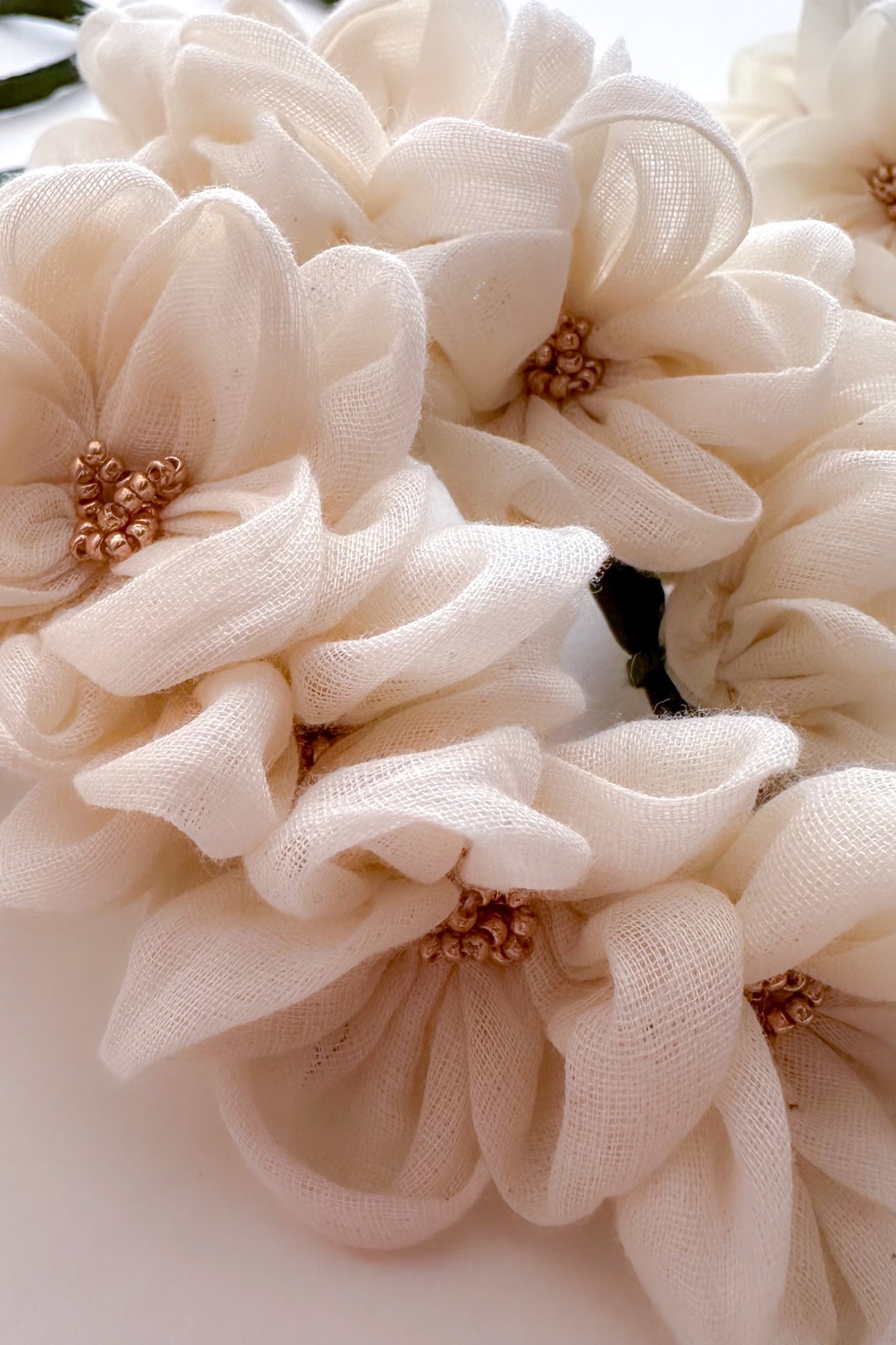 hair wreath, floral accessories, gajra, flower hair tie