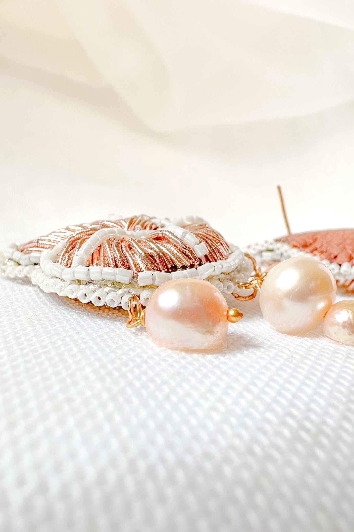 Gold Shell Earring