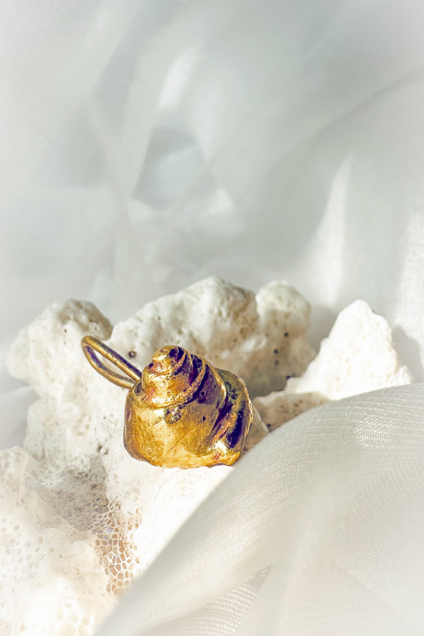 Goan Conch Shell Charm
