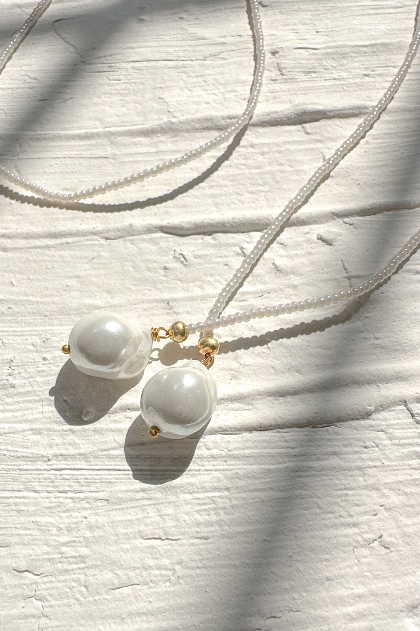 Infinity Beaded Necklace