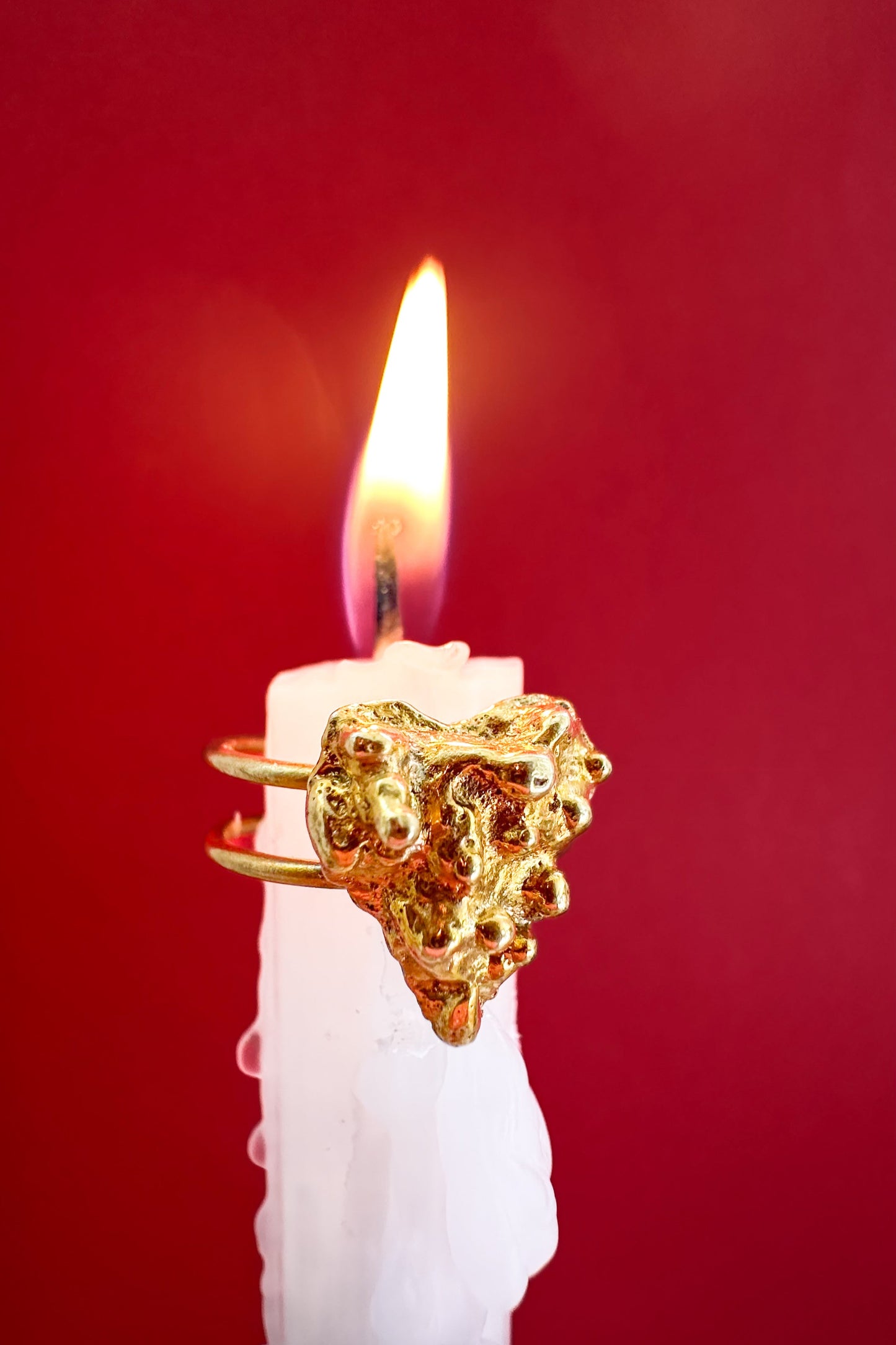 Molten Heart Ring