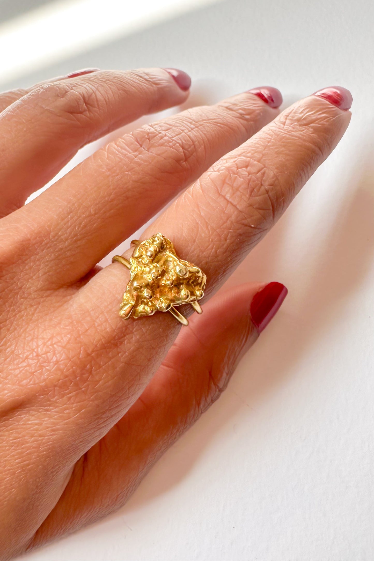 Molten Heart Ring