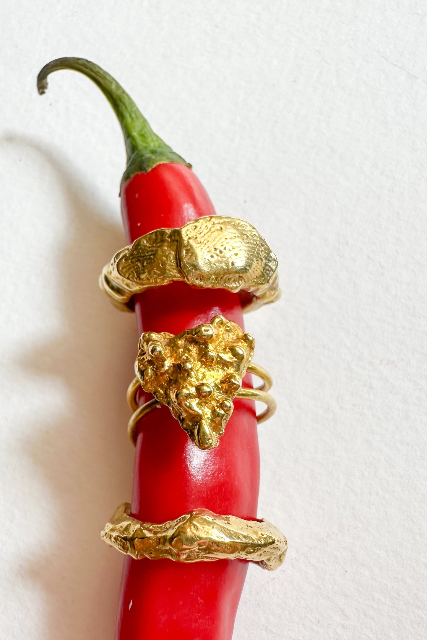 Molten Heart Ring