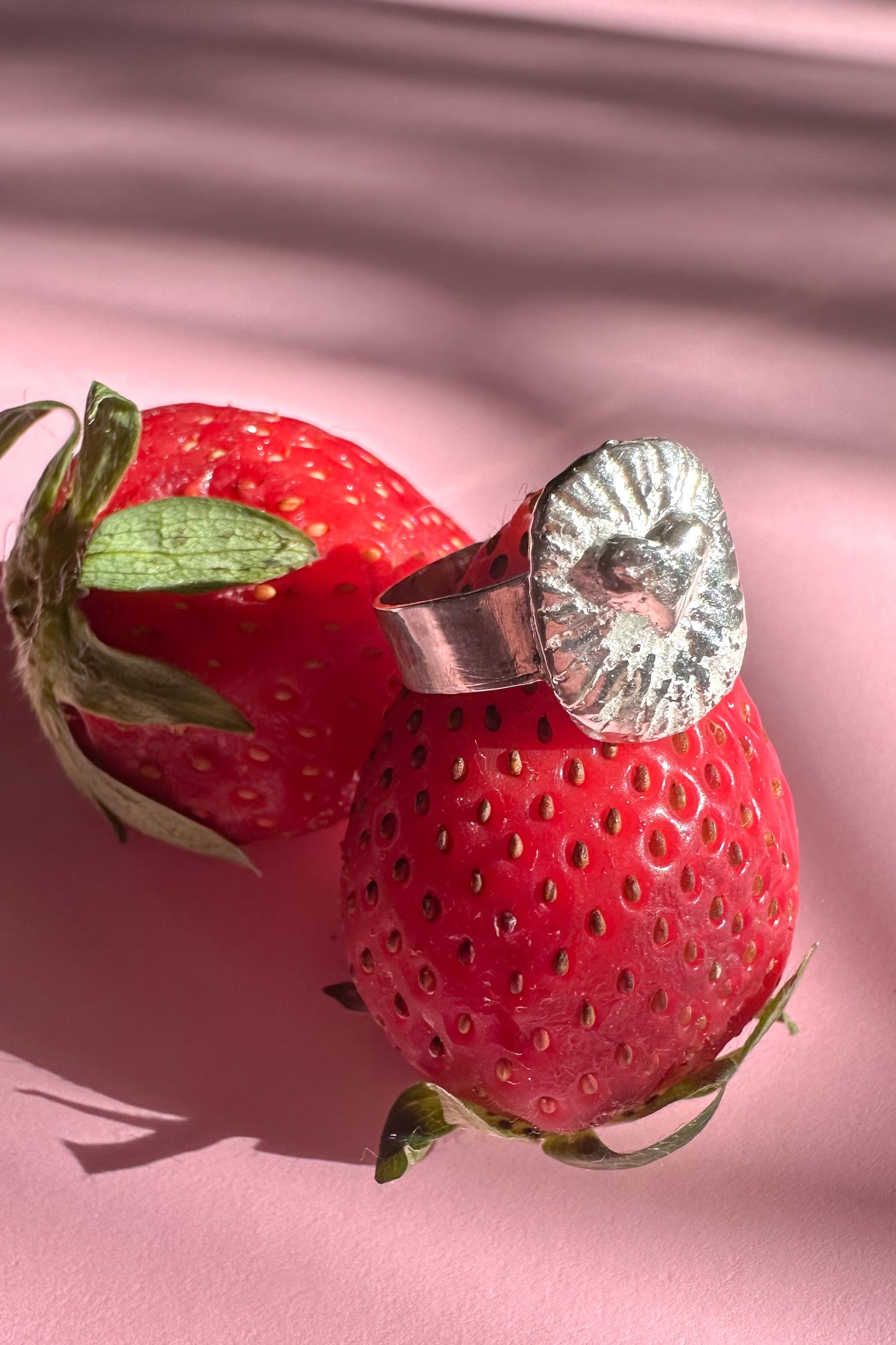 Radiating Heart Ring