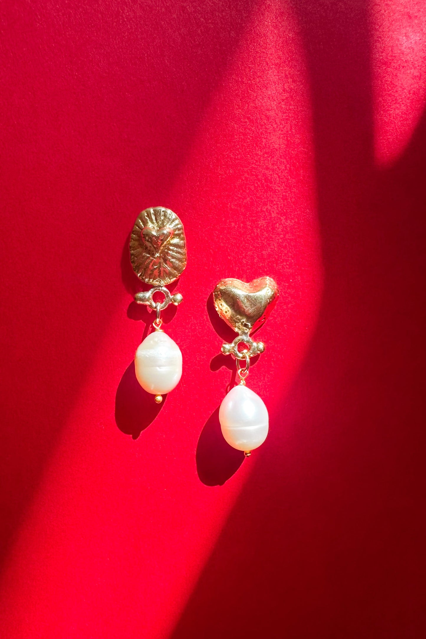 Heart Pearl Drop