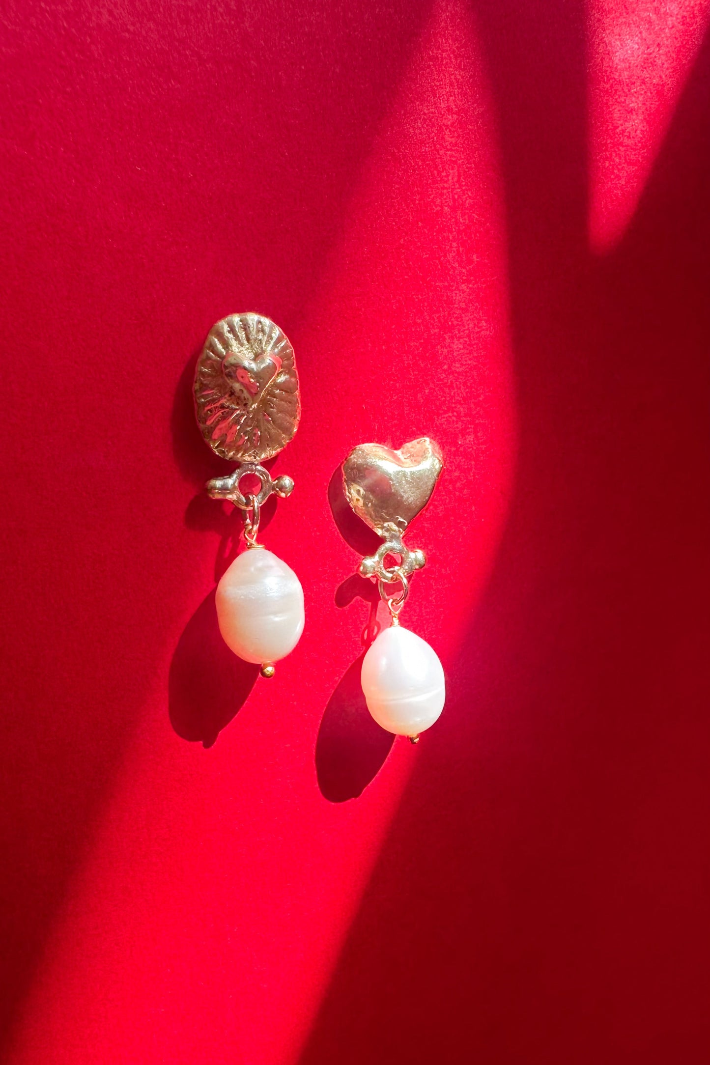 Heart Pearl Drop