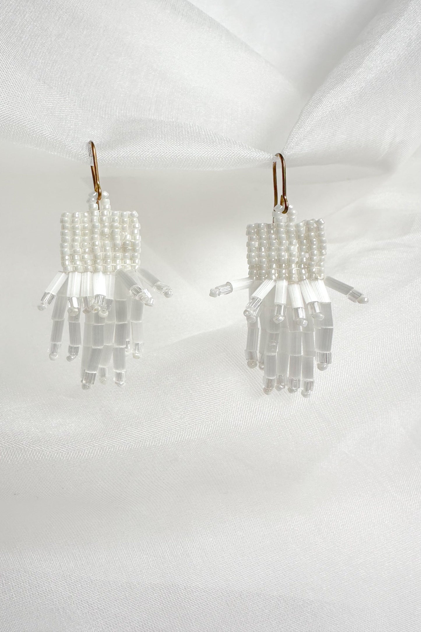 Ivory Fringe earring