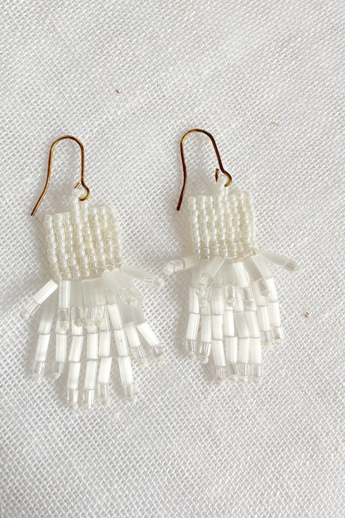 Ivory Fringe earring