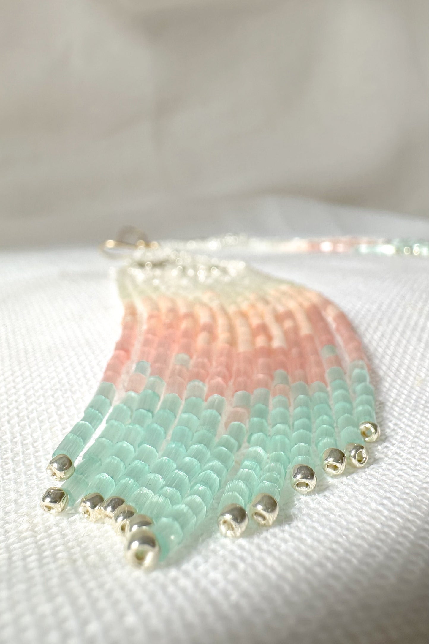 Sun & Moon Fringe Earrings