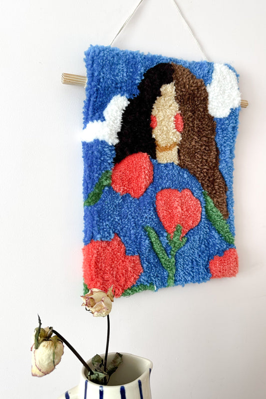 Flower Girl Wall Art