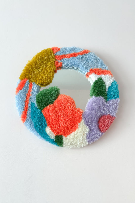Tufted Spring Mirror
